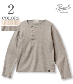 Henley Cotton Rib L/S T-Shirt