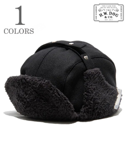 LIGHT MELTON FLIGHT CAP