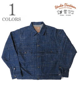 STUDIO D'ARTISAN 乱れ絣 2nd Type JACKET