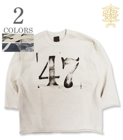 CUT-OFF L/S SWEATSHIRT 47