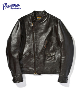 PHERROW'S LEATHER MOTORCYCLE JACKET