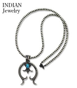 Navajo Naja Sand Cast Pendant Eva Billah Kingman Tq.