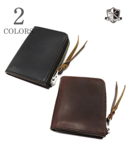 INCEPTION HORSE BUTT L.FASTENER SHORT WALLET