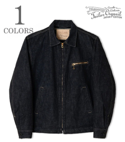 Tailor Denim Blanket Zip Jacket