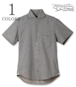 Windsor Collar Short Sleeve Shirt
