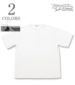 Loop Wheel Henry Neck T-shirt