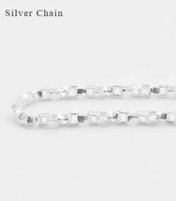 Silver Chain SV925製カットフレンチロープチェーン