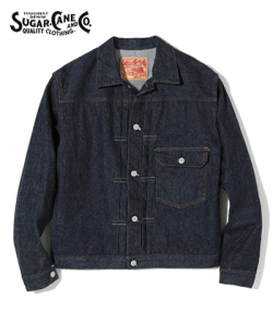 SUGAR CANE 13oz. BLUE DENIM BLOUSE 1937 MODEL