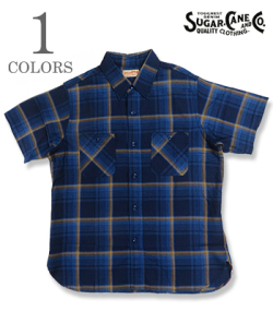 INDIGO CHECK SHIRT