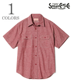 RED CHAMBRAY WORK SHIRT