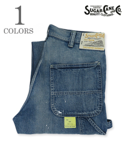 11oz. BLUE DENIM WORK PANTS AGED MODEL