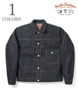 STUDIO D'ARTISAN ダルチザン 100番台|15oz.デニム|1st TYPE|デニムジャケット『1st Type DENIM JACKET』【アメカジ・ワーク】SD-411