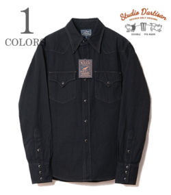 45th 奄美泥染 INDIGO WESTERN SHIRT