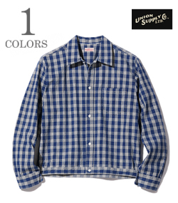 10oz. PALAKA CHECK SHIRT BLOUSE