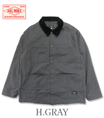 BIG MIKE ビッグマイク T/Cツイル|ワークコート|カバーオール『T/C