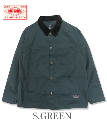 mike... BIG MIKE ビッグマイク T/Cツイル|ワークコート|カバーオール『T/C