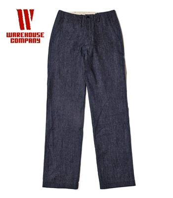WAREHOUSE ウエアハウス デニム|41カーキ|チノ|ミリタリートラウザース