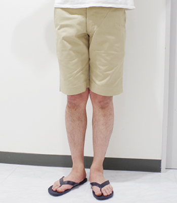 WAREHOUSE ウエアハウス 41カーキ|チノ|ショートパンツ『CHINO