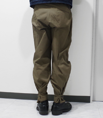 ウエアハウス w36 lot1205 ミリタリーパンツ 両玉縁 硫化染めコットン WAREHOUSE[ウエアハウス] ミリタリーパンツ 1205 デニムミリタリー