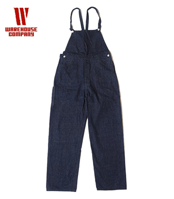 WAREHOUSE ウエアハウス 12oz.デニム|ローバック|オーバーオール『TURN  