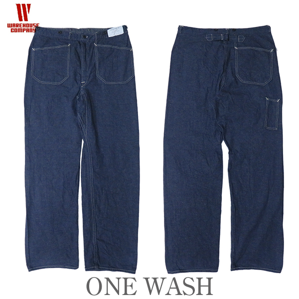 WAREHOUSE ウエアハウス 左綾セルヴィッチライトオンスデニム|8/40
