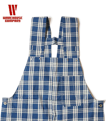 WAREHOUSE ウエアハウス ロープインディゴ|セルヴィッチチェック