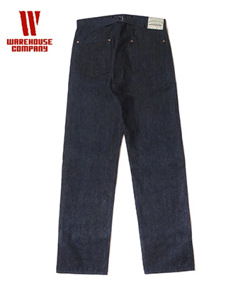 WAREHOUSE ウエアハウス No.3 デニム|ウエストオーバーオールズ