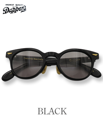 定価4.4万！ ダッパーズ Dapper's \"GROOVER FRANKEN GROOVER ダッパーズ Made in Japan アセテート チタン合金 フランケン