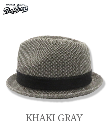 Dapper's ダッパーズ 擬麻|綿麻|サーモハット『Classical Thermo Hat