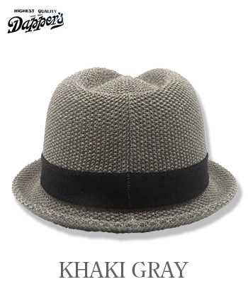 Dapper's ダッパーズ 擬麻|綿麻|サーモハット『Classical Thermo Hat