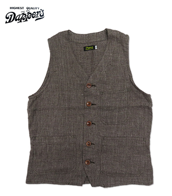 Dappers ダッパーズ ベスト Dapper's（ダッパーズ）】Standard Work Vest With WWⅡ Model