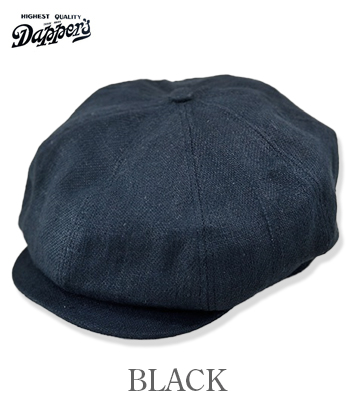 Dapper's ダッパーズ リネンツイル|クラシカルキャスケット『Classical