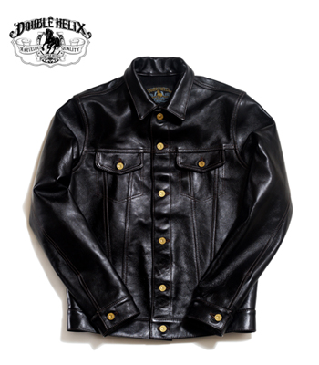 DOUBLE HELIX ダブルヘリックス ホースハイド|レザージャケット