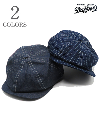 Dapper's ダッパーズ デニム|ウォバッシュ|ハンチングキャップ