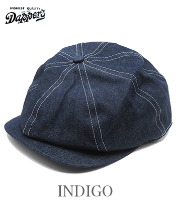 Dapper's ダッパーズ デニム|ウォバッシュ|ハンチングキャップ