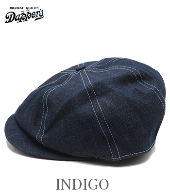 Dapper's ダッパーズ デニム|ウォバッシュ|ハンチングキャップ