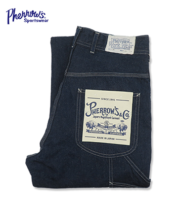 PHERROW'S フェローズ ジェルトデニム|ヒッコリー|ペインター|ワーク