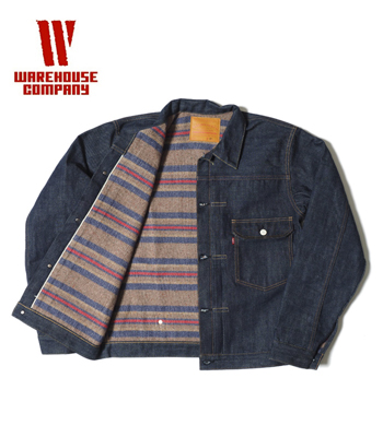 WAREHOUSE ウエアハウス ブランケット|13.5oz 1stタイプデニム 