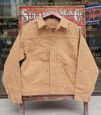 CUSHMAN クッシュマン 1st|大戦MODEL|ブラウンダックジャケット|T-Back