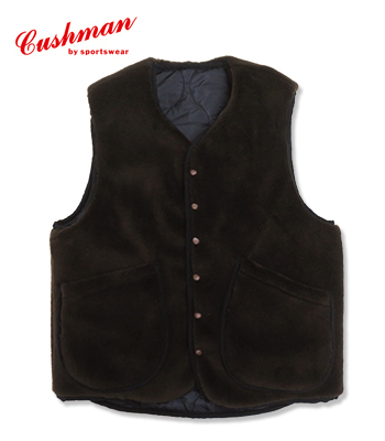 CUSHMAN クッシュマン キルティング|アクリルファー|リバーシブル
