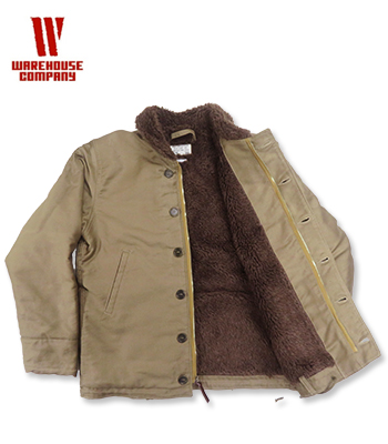 WAREHOUSE ウエアハウス 高密度ジャングルクロス|デッキジャケット『N