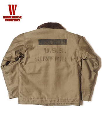 WAREHOUSE ウエアハウス 高密度ジャングルクロス|デッキジャケット