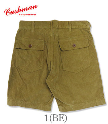 CUSHMAN クッシュマン 14ウェル|サマーコーデュロイ|ショートパンツ