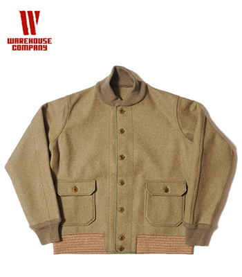 WAREHOUSE ウエアハウス TOPメルトン|ウールジャケット|CCC『A-1 STYLE