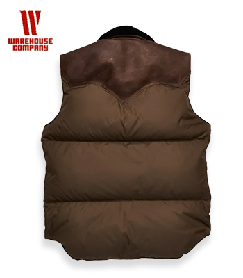 WAREHOUSE×Rocky Mountain レザーヨーク|ナイロンクリスティダウン