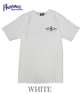 PHERROW'S フェローズ 半袖|プリントTシャツ『Thril Motorcycle