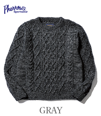 PHERROW'S フェローズ ローゲージニット|ハンドメイド|セーター