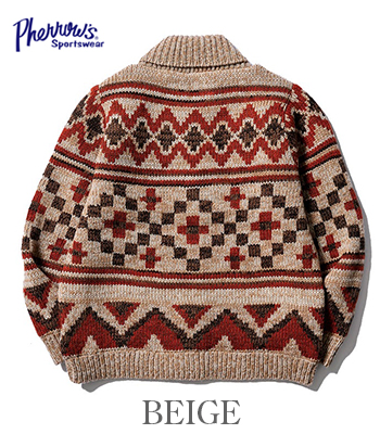 PHERROW'S フェローズ ローゲージニット|ハンドメイド|カウチン