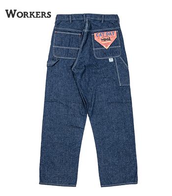 パンツ psicom Painter Pants \"INDIGO 12oz Wabash Painter's Pants IH814-BLK - Black – Rugged