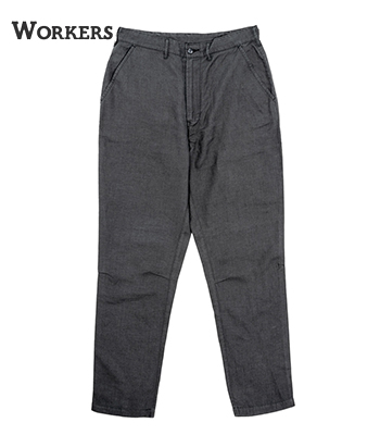 WORKERS ワーカーズ リネン|サマートラウザーズ『FWP Trousers, Linen